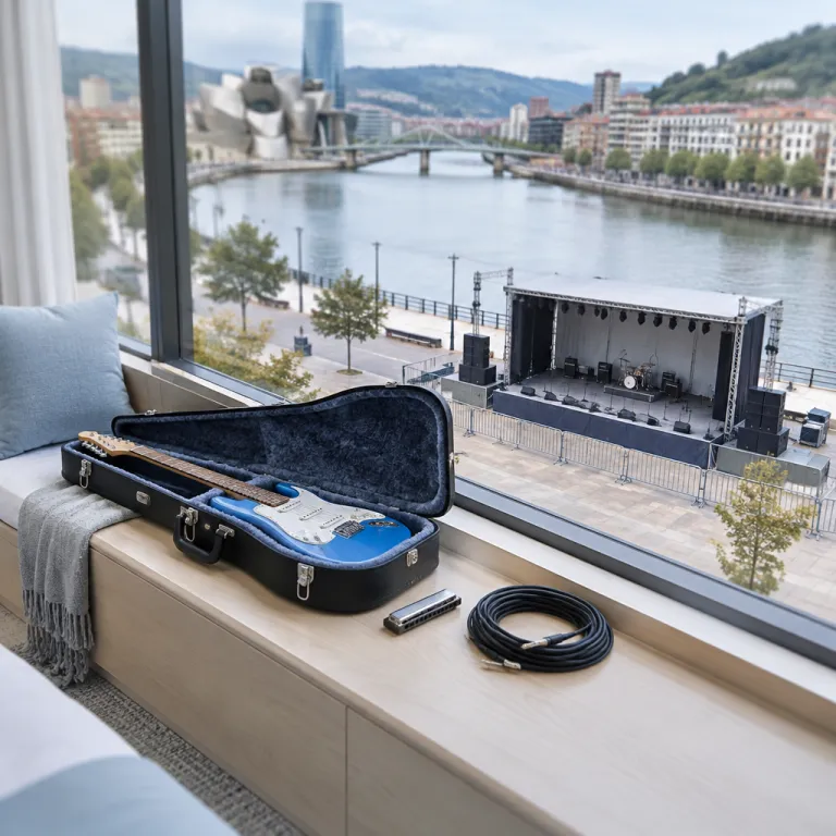 Guía para vivir el festival blues Bilbao 2025 desde tu hotel en la ría